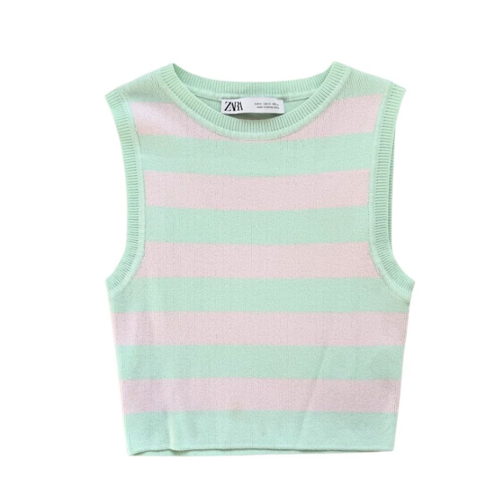 ZARA - STRIPPED TOP Tank